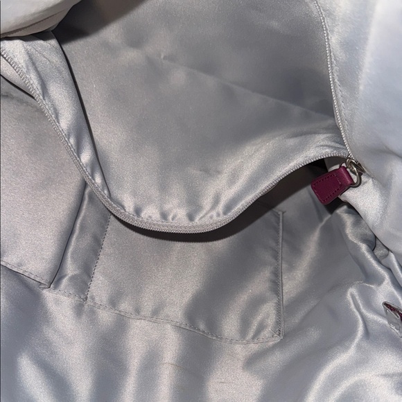 Coach Burgundy and Tan Signature Large Tote and now - Picture 5 of 9